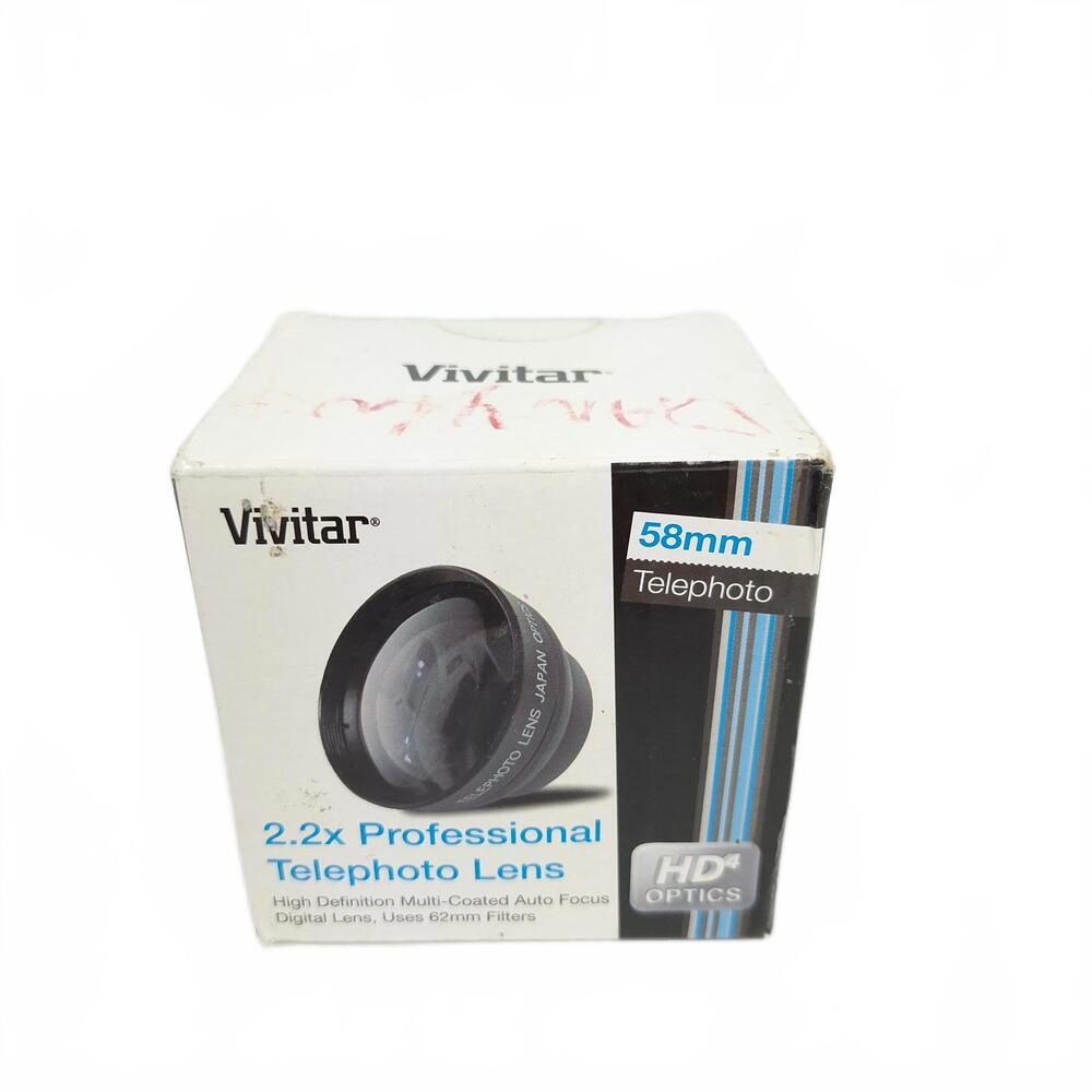 Vivitar 2.2x Professional Telphoto 58mm‎ Multi Coated Auto Focus Digital Lens